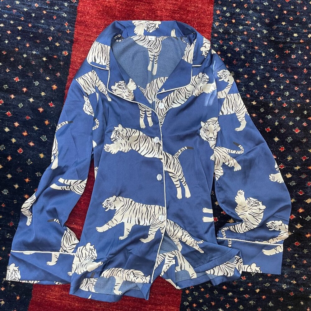 Silky Two Piece PJ Set